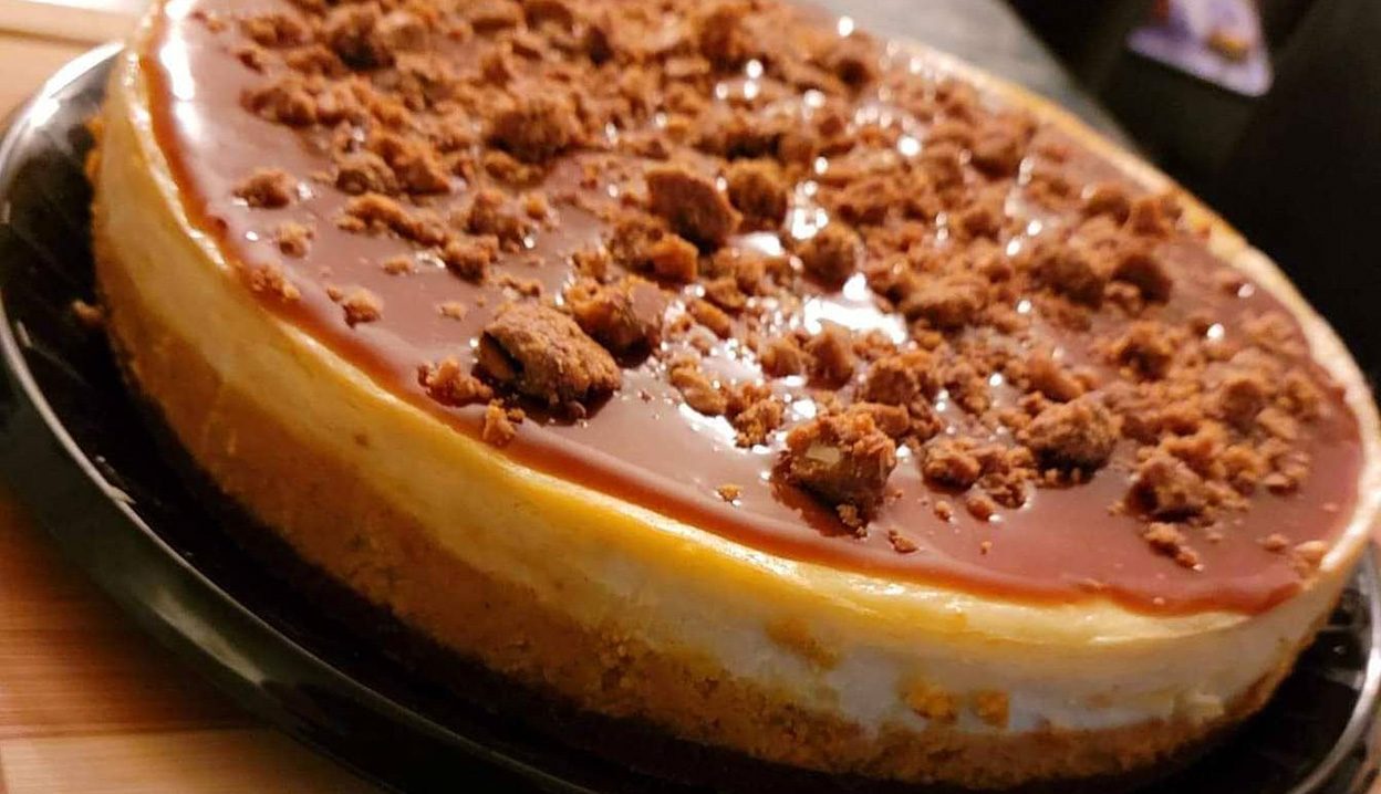 Sweet Potato Rum Cheesecake